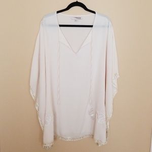 Butterfly poncho dress